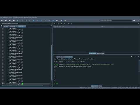 So I made a timer and stopwatch in python!