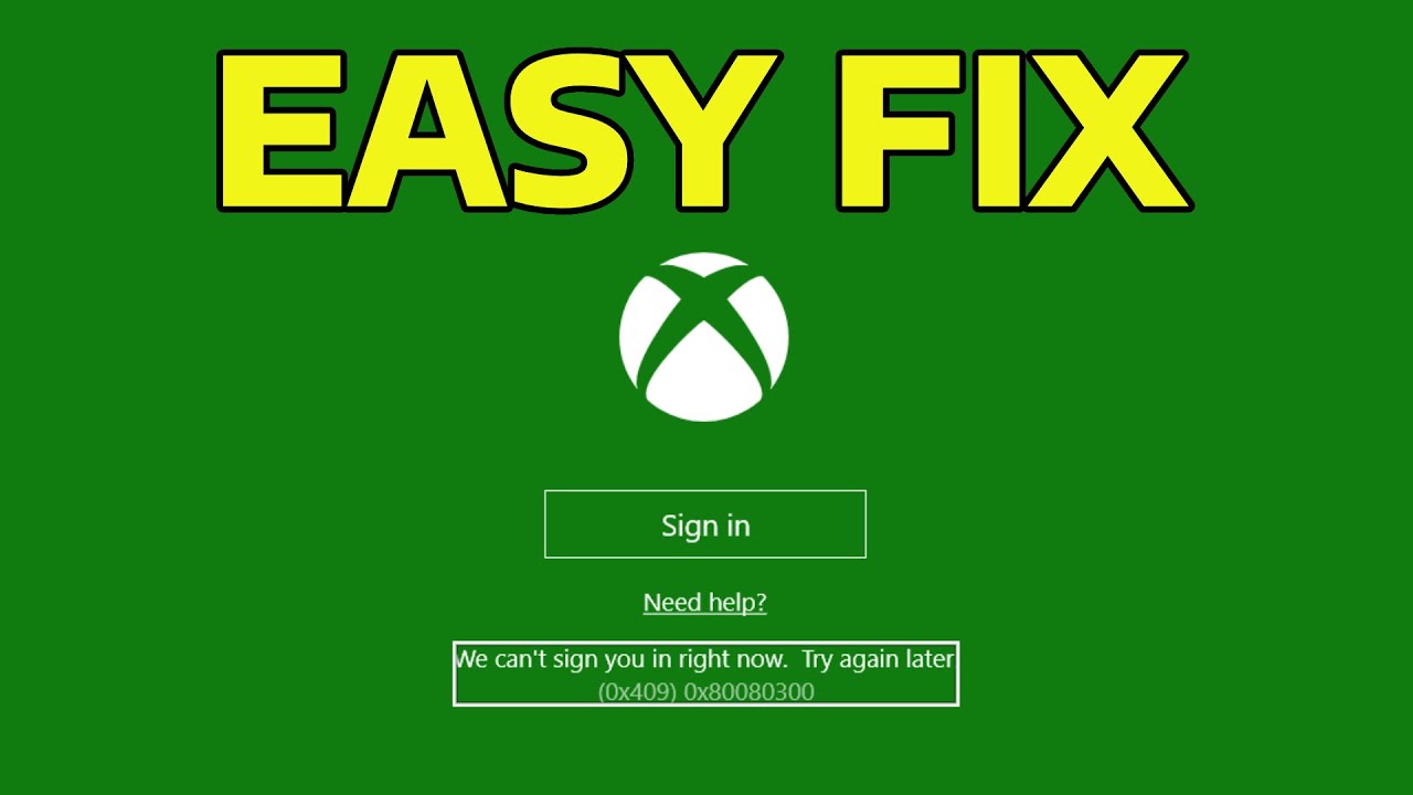 How To Fix Microsoft Account Login Sign in Issue On Xbox App Can't ...