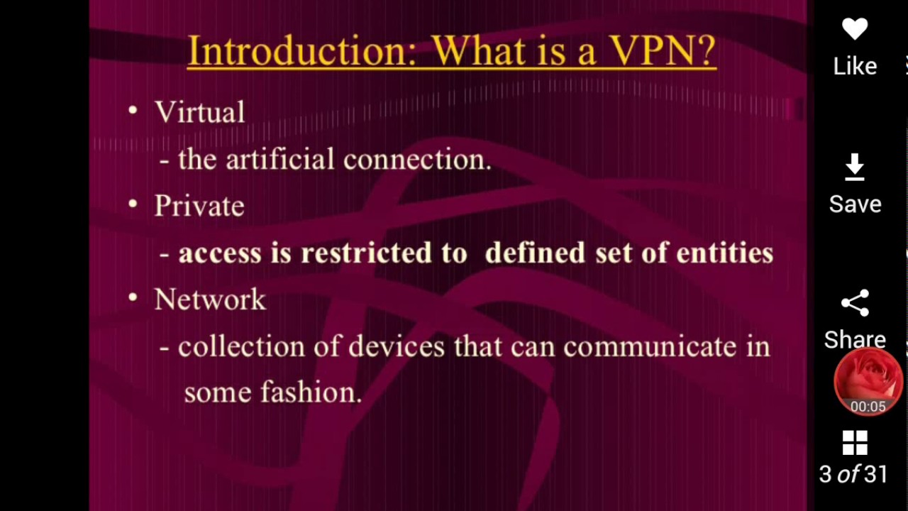 Introduction to VPN