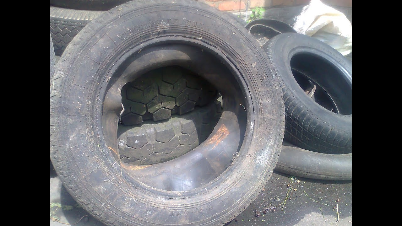 Что делать, если пробил колесо на грузовике - YouTube
