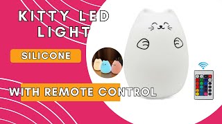 Kitty Led Light Silicone Touch Sensor - Tap into Cuteness screenshot 5