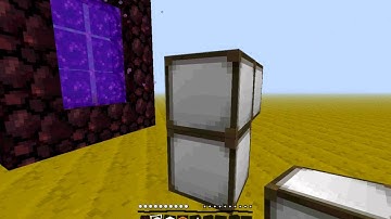 Minecraft: How to make a nether portal,spawn an iron golem and a snow golem.