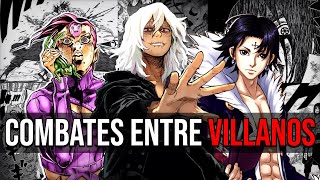 Los mejores COMBATES entre VILLANOS del ANIME