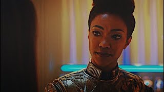 Star Trek Discovery Michael Burnham & Philippa Georgiou Hold On 1X13