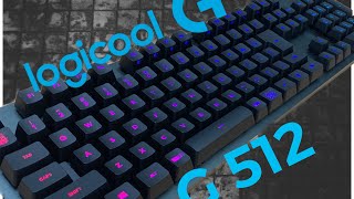 [G512]めっちゃ光るキーボードを手に入れた！「新環境構築計画part1キーボード編」