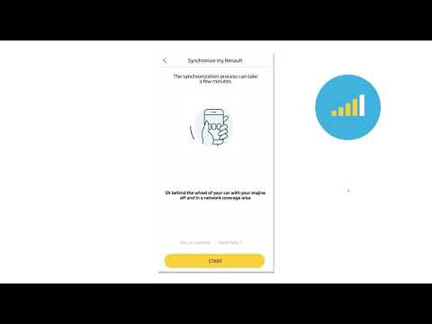 SINCRONIZAR O MEU AUTOMÓVEL COM A APLICAÇÃO MY RENAULT