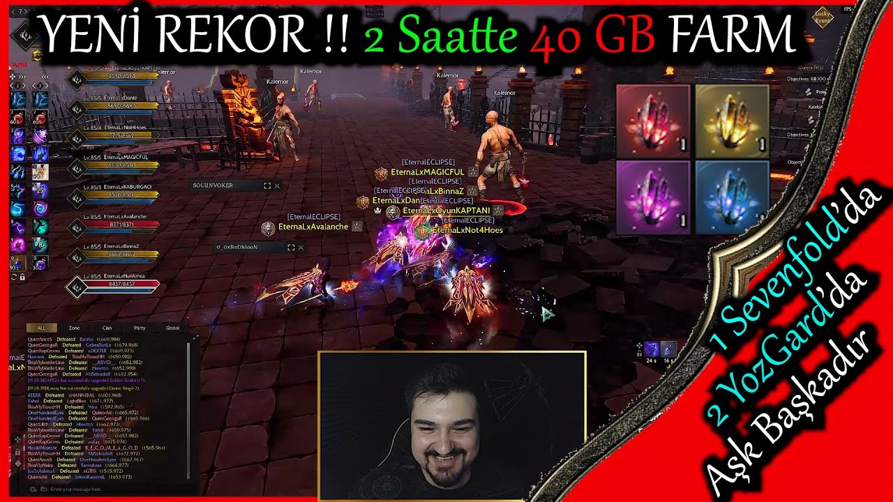 Rise Online SEVENFOLD 40 GB FARM & Oyun KAPTANI #riseonline