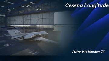 MSFS Longitude Arrival into KHOU | Flight Control Cam