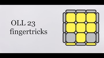 OLL 23 fingertricks
