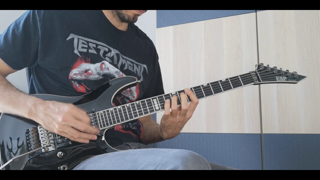 Testament DNR (Do Not Resuscitate) Guitar Cover YouTube