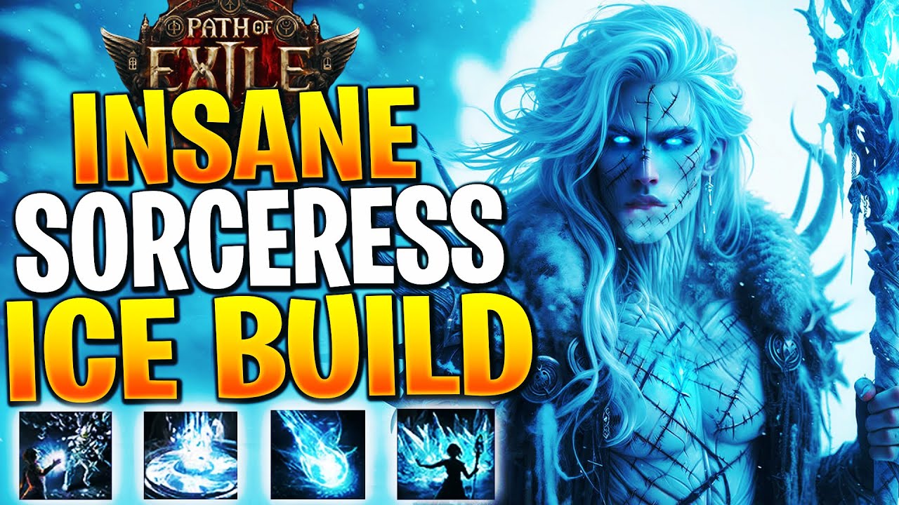 INFINITE DPS ICE SORCERESS BUILD! Path of Exile 2 Sorceress Build Guide