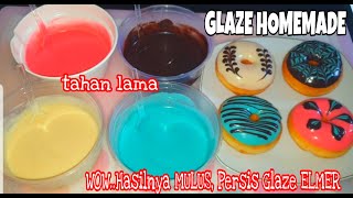 BONGKAR CARA MEMBUAT GLAZE ALA WILDA MOMS, Tahan Lama dan Mirip GLAZE ELMER