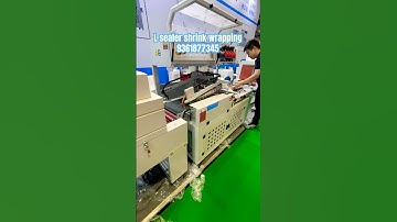 L sealer Shrink wrapping machine 9361877345 #interopactec #coimbatore #packagingmachine