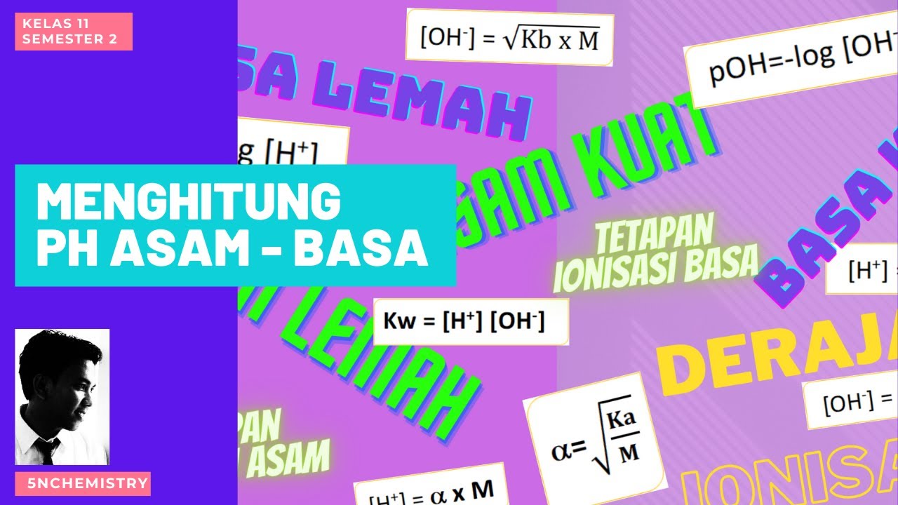 Cara menghitung pH larutan asam basa | Kelas 11