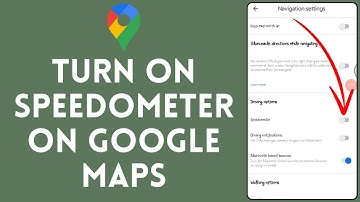 How to Turn on Speedometer in Google Maps 2024 | Google Mpas Tutorial