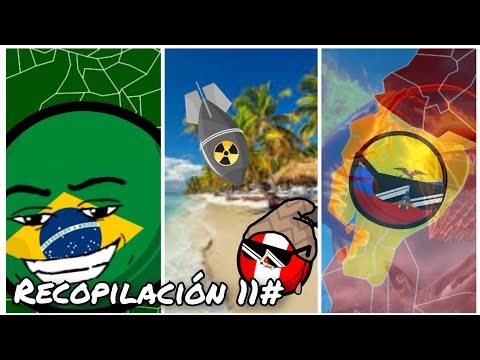 Recopilación de mis videos 11 #countryballs #humor