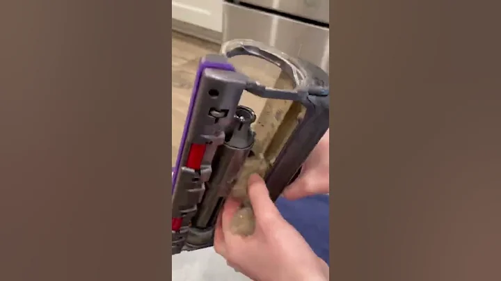 No wonder there was suction loss #dyson #dysonvacuum #cleanyourvacuum #cleanwithme