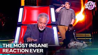 Voice So Powerful the Coaches End Up on the Floor! | The Voice