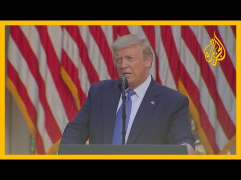 🇺🇸 كلمة الرئيس الأمريكي ترمب في خضم الاحتجاجات على مقتل جورج فلويد.. ماذا قال؟