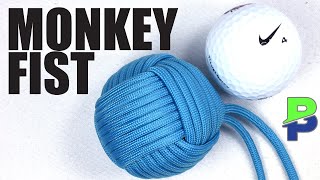 Make a Golf Ball Paracord Monkey Fist  BoredParacord.com