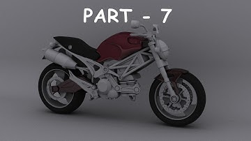 Bike modeling 3DS Max 2015 tutorial Part - 7