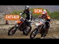 NO MORE 65 FOR HUCKSON DEEGAN!! Father & Son Ride Day