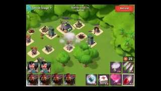 Boom Beach Dr. Terror Stage 7-10 Hookas Walkthrough 20140625