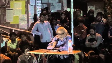 Azaadi Lecture #1: Partha Chatterjee on "The Rights and Wrongs of Azaadi" | #StandWithJNU