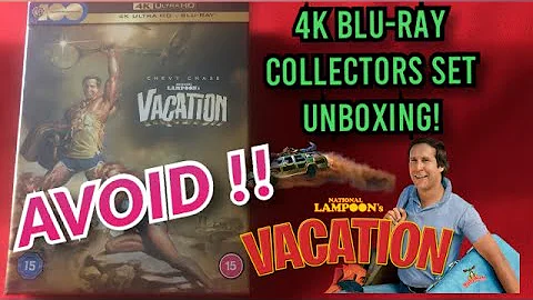 Unboxing NATIONAL LAMPOONS VACATION 4K Blu-ray Collectors Set ! #chevychase #comedy #film #movie #4k