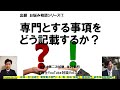 専門とする事項をどう記載するか？｜出願　お悩み相談シリーズ①　技術士第二次試験　全21部門　技術士YouTube対談Vol.226
