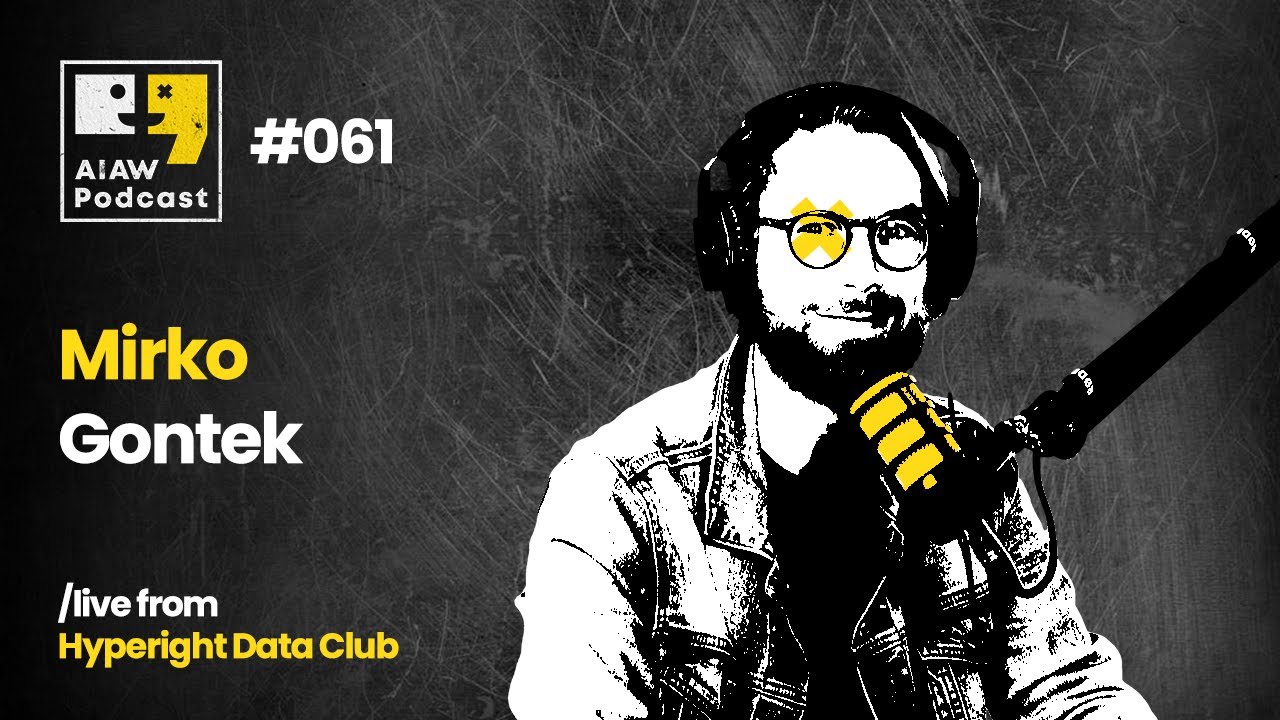 AIAW Podcast Episode 061 - Mirko Gontek - Introducing AI at Scale