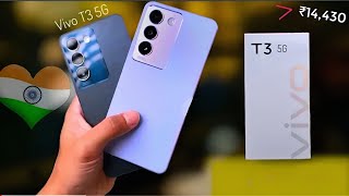 vivo T3 5G Launch Date & Price in India | vivo T3 5G Unboxing & Full Review | vivo T3 Camera, Price