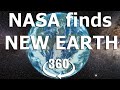 VR 360 Video - Nasa Finds New Earth Size, Habitable Zone Planet Hidden in Early NASA Kepler Data