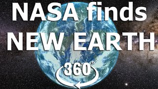 VR 360 Video - Nasa Finds New Earth Size, Habitable Zone Planet Hidden in Early NASA Kepler Data