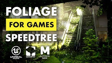 Foliage for Game using SpeedTree | Trailer