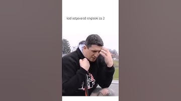 Kad odgovaraš engleski za 2 #fyp #shorts #viralvideo #youtubeshorts #youtube #viral #balkan