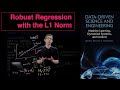 Robust Regression with the L1 Norm