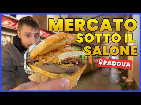 COSA SI MANGIA nel MERCATO "SOTTO IL SALONE" a PADOVA? | PRATTQUELLO