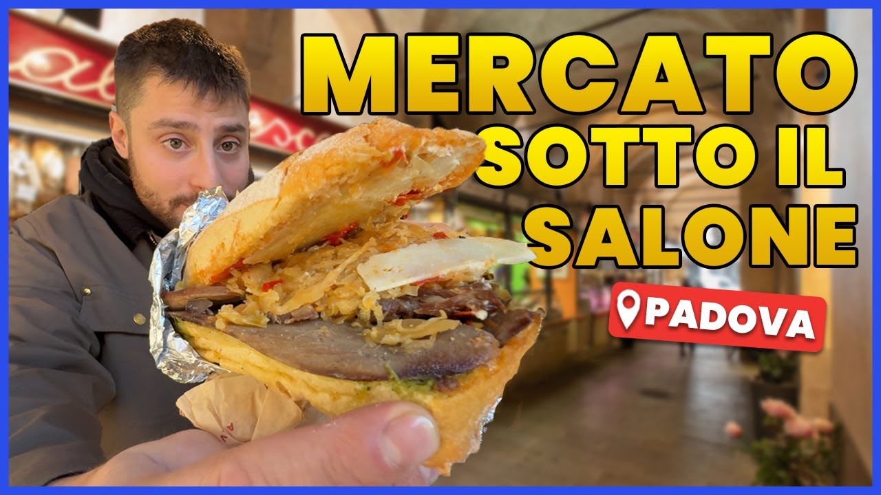 WHAT CAN YOU EAT AT THE "SOTTO IL SALONE" MARKET IN PADUA? | PRATTQUELLO