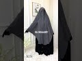 وشاح غشوة بالنقاب أزياء إسلامية نقابي شياكة للمحجبات والزي الاسلامي اختيارك الامثل