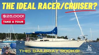 The IDEAL Racer/Cruiser? This Sailboat ROCKS! A C&C 361 for $25k with TONS of upgrades. FULL TOUR