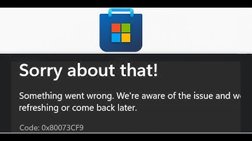 Fix Microsoft Store Error Code 0x80073CF9 Something Went Wrong On Windows 11/10 PC
