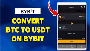 How To Convert BTC To USDT On Bybit 2024 | Bybit Wallet App Crypto Conversion Tutorial
