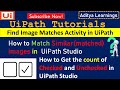 How to get the count of checked and unchecked checkboxes using UiPath | Find Image Matches Activity