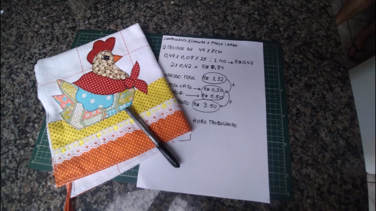 Por Quanto Vender o seu Pano de Prato