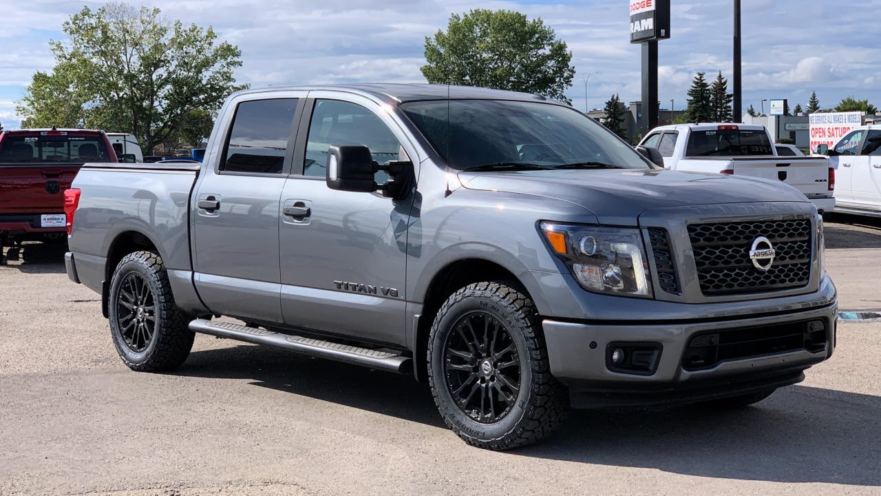 Surprising 2018 Nissan Titan Sv Midnight Edition Photos