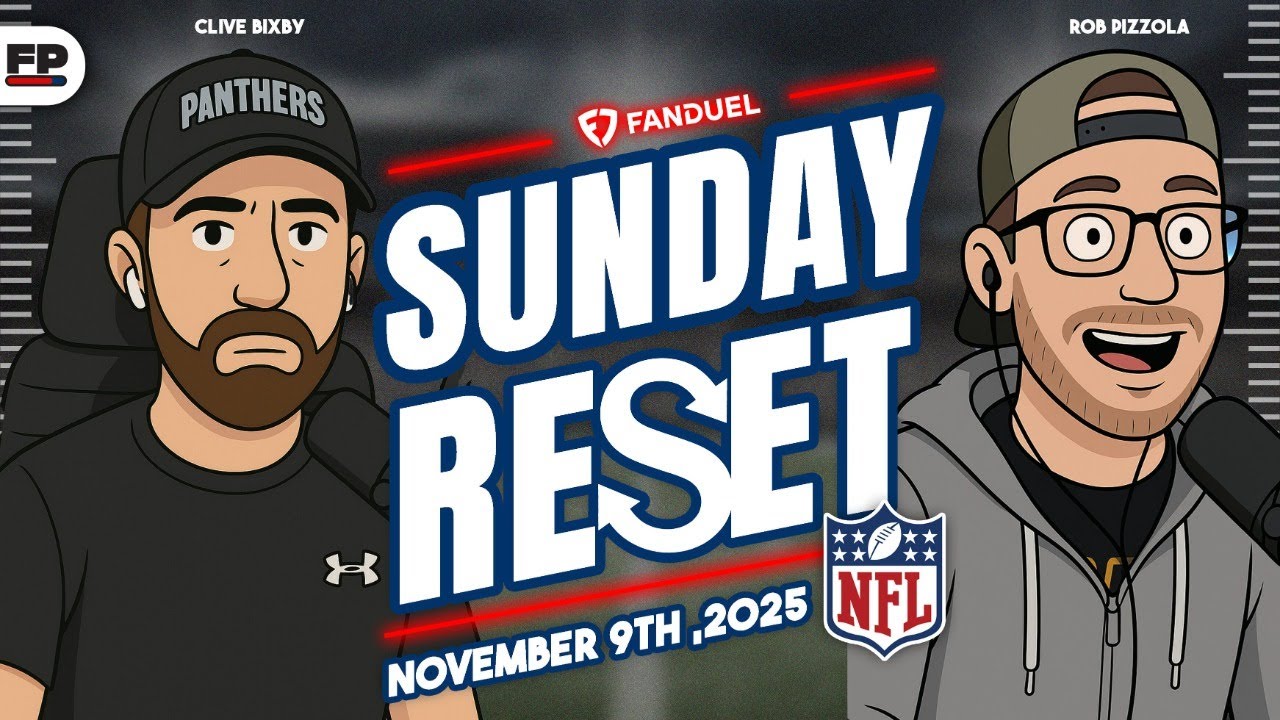SUNDAY RESET: LIVE NFL WEEK 10 REACTION & WEEK 11 LOOKAHEAD | PRESENTED BY FANDUEL