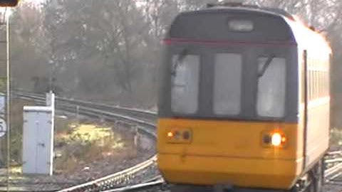 First Great Western Pacer/Nodding Donkey class 142 arrives at Exeter St Davids