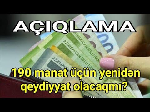 DİQQƏT!  190 manat üçün yenidən qeydiyyat olacaqmı? - Nazirlikdən AÇIQLAMA