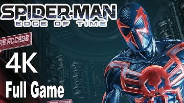 Spider-Man Edge of Time Full Gameplay Walkthrough (Full Game) No Commentary 4K